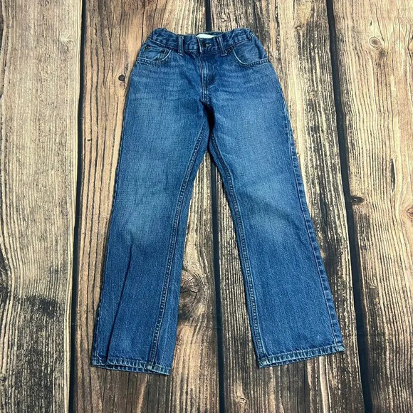 Vintage‎ Levi's 527 Youth Bootcut Jeans Size 25x25 Medium Wash Blue - Picture 1 of 5